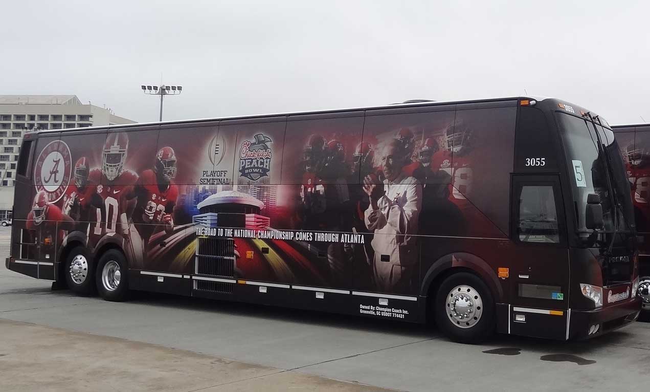 Champion Coach Custom Graphics Alabama