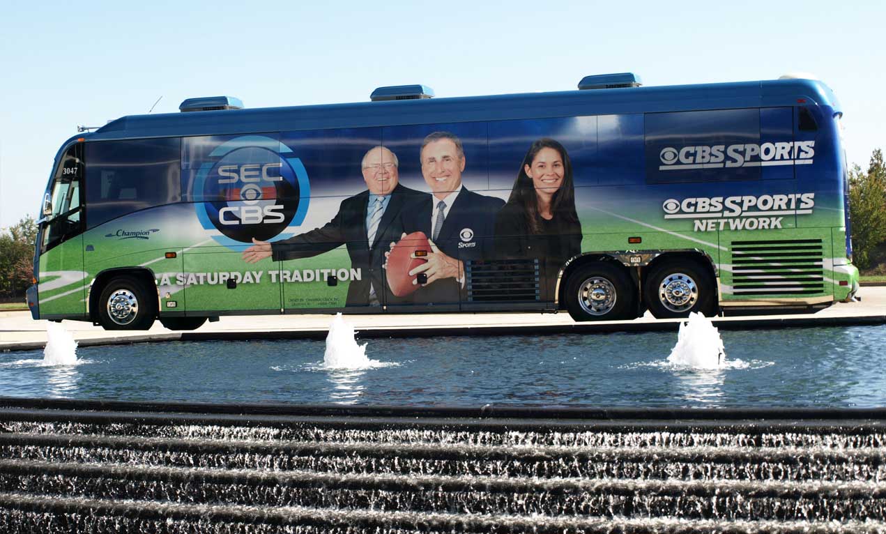 Champion Coach Custom Graphics CBS Sports